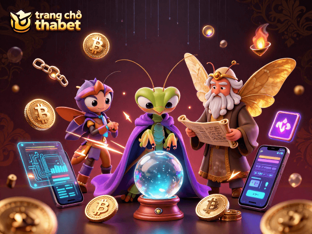 Experience thrilling gameplay at trang chủ thabet with a vibrant casino scene featuring mystical elements.