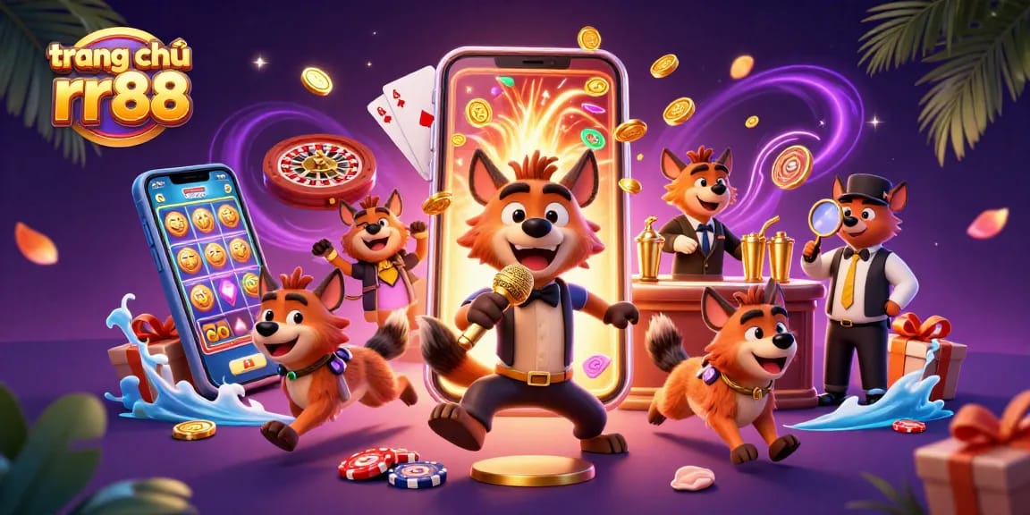 Engage in thrilling gameplay at trang chủ rr88, where hyenas run a comedy casino with vibrant games!
