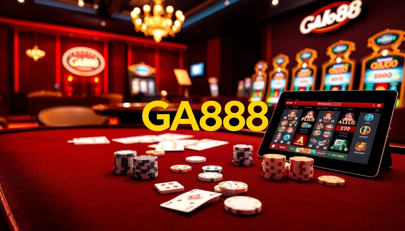 Experience thrilling moments at GA888 with lively casino games and vibrant graphics.