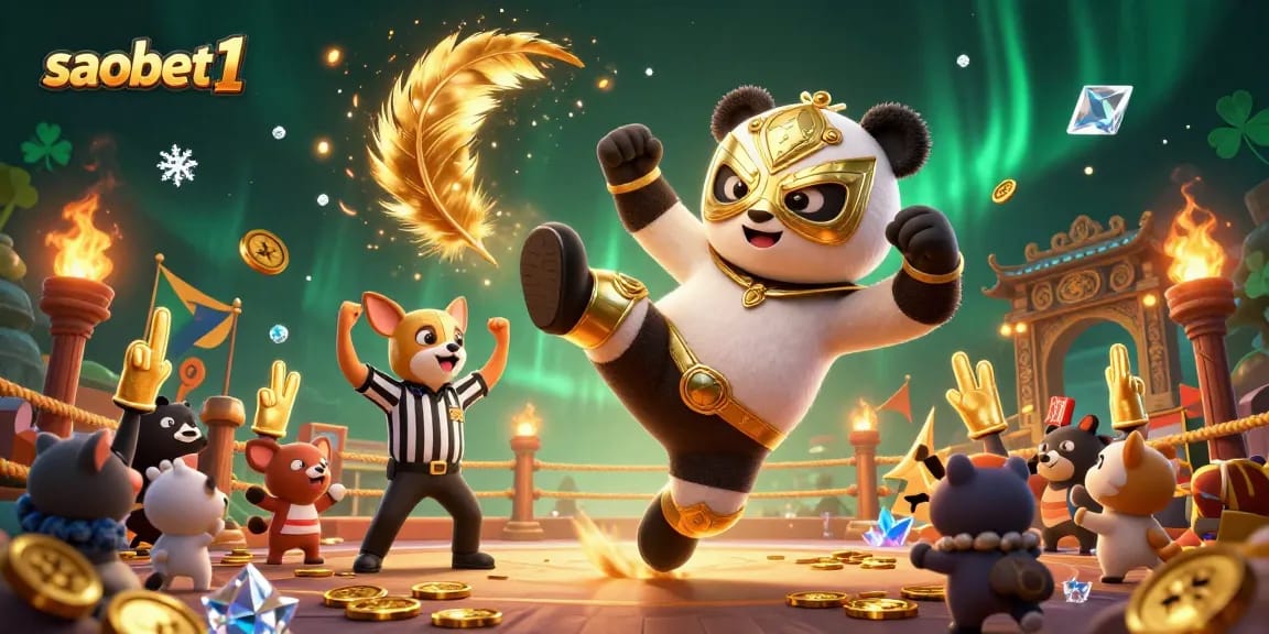 Experience thrilling gameplay at saobet1 with vibrant casino elements and action-packed scenes.