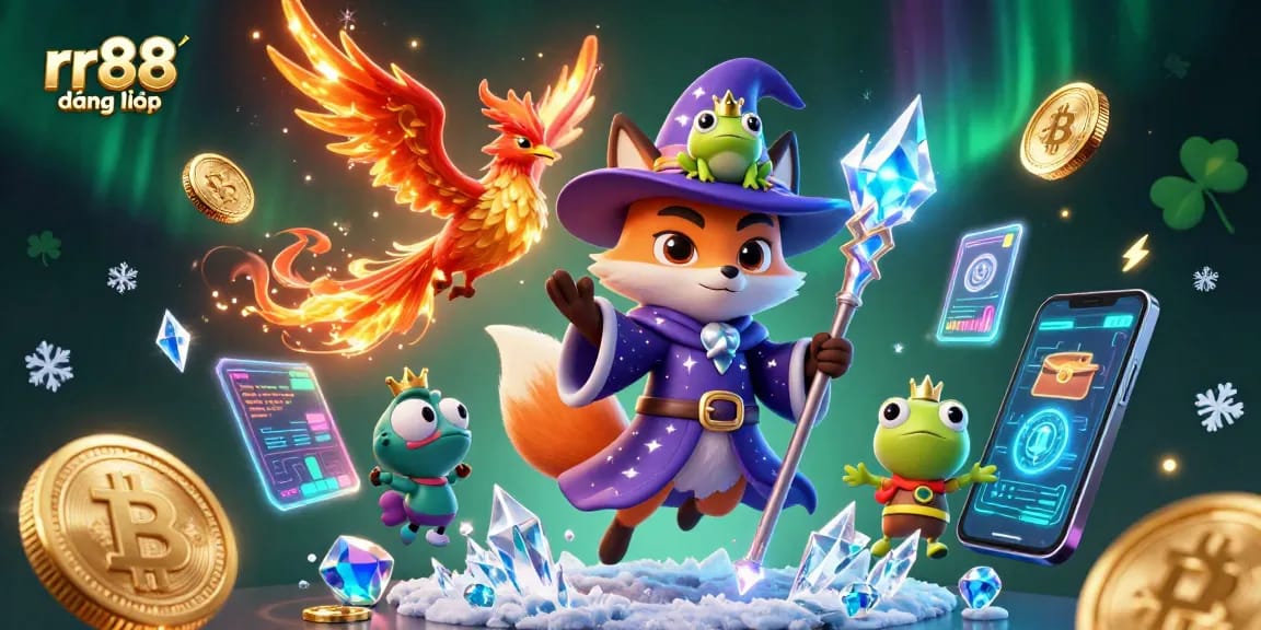 Engage in thrilling gameplay at rr88 đăng nhập, featuring dynamic crypto elements and enchanting characters.