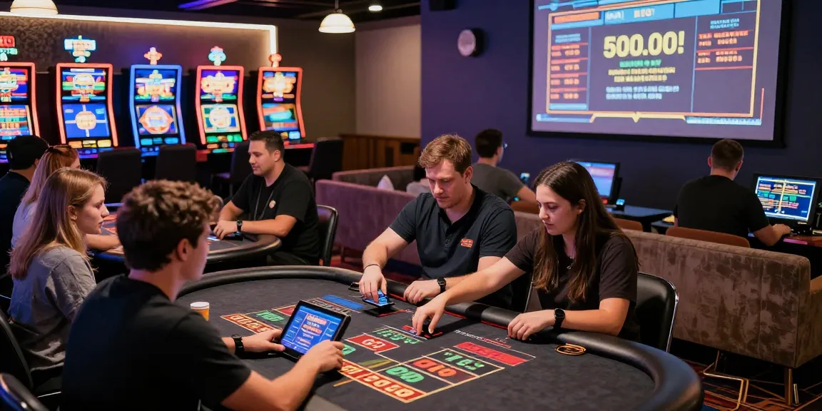 Experience immersive online gaming at https://88m.locker/ with diverse players engaged in live dealer games, showcasing vibrant slot machines and real-time betting odds.