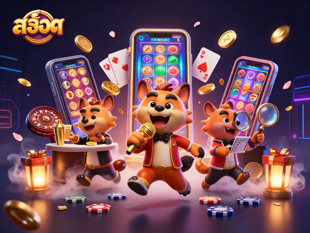 Experience thrilling สล็อต games with hyenas in a comedy casino scene, mixing fun and excitement.