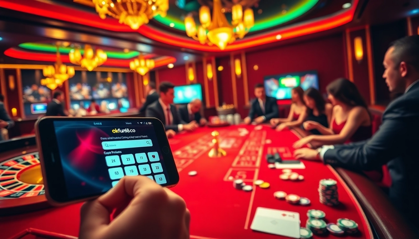 Experience the thrill of casino gaming at https://okfun88.co/ with dynamic tables and exciting gameplay.