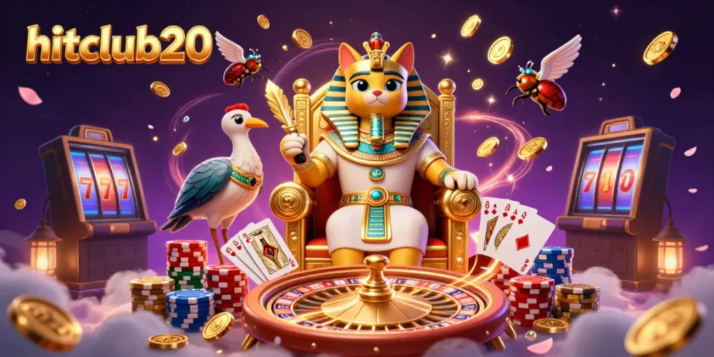 Experience the excitement of hitclub20 with an ultra-detailed 3D scene full of casino adventures.
